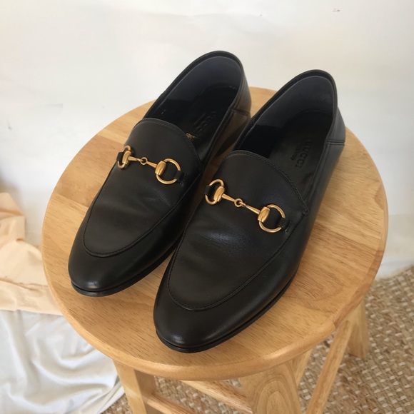 GUCCI JORDAAN LEATHER LOAFER - Picture 7 of 7